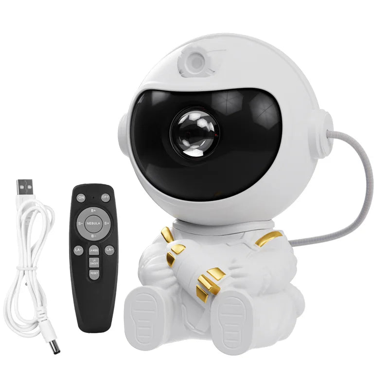 Projecteur Astronaute LED GalaxyMood™ — Ciel Étoilé pour ta Chambre